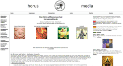 Desktop Screenshot of horusmedia.de