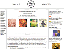 Tablet Screenshot of horusmedia.de